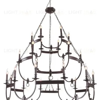 Подвесная люстра Crystal Lux Suerte Brown SP12+6+6