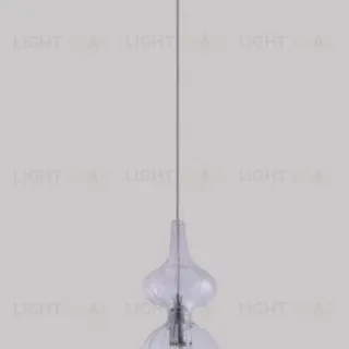 Подвесной светильник Crystal Lux Iris SP1 A Transparent