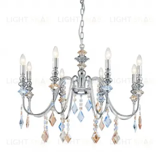 Подвесная люстра Lucia Tucci Maya 4450.8 Chrome