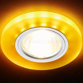 Встраиваемый светодиодный светильник Ambrella Light Led S214 WH/CH/YL