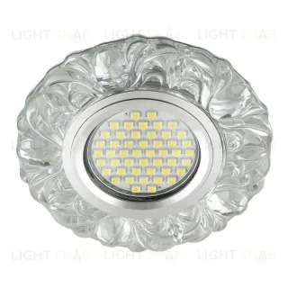 Встраиваемый светильник Fametto Luciole Dls-L136 Gu5.3 Glassy/Clear