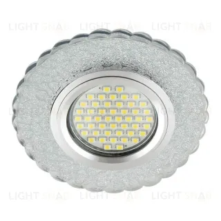 Встраиваемый светильник Fametto Luciole DLS-L140 Gu5.3 Glassy/Clear