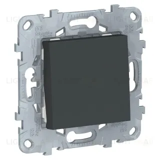 Выключатель кнопочный Schneider Electric Unica New 10A 250V NU520654