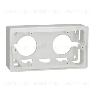 Коробка двухмодульная для открытой установки Schneider Electric Unica New NU800418