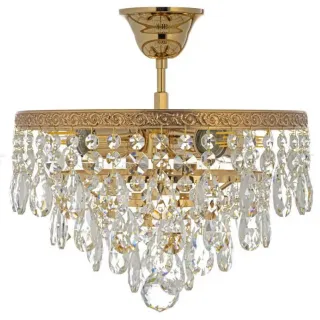 Люстра на штанге Arti Lampadari Castellana E 1.3.30.601 G