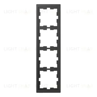 Рамка 4-постовая Schneider Electric Merten D-Life MTN4040-6534