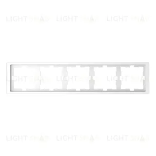 Рамка 5-постовая Schneider Electric Merten D-Life MTN4050-6535
