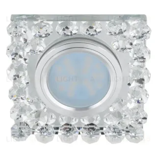 Встраиваемый светильник Fametto Luciole DLS-L131 GU5.3 Chrome/Clear
