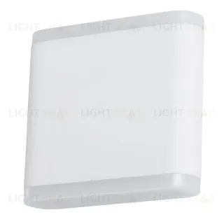 Уличный настенный светодиодный светильник Arte Lamp A8153AL-2WH