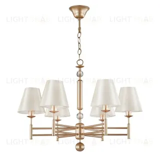 Подвесная люстра Crystal Lux FLAVIO SP6 GOLD