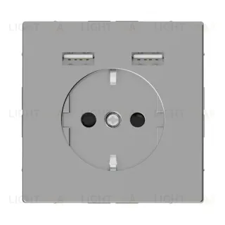 Розетка компьютерная USBx2 Schneider Electric Merten D-Life MTN2366-6036