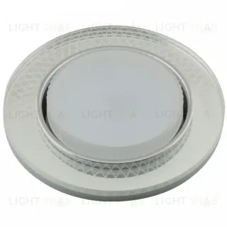 Встраиваемый светильник Fametto Luciole DLS-L156 GX53 GLASSY/CLEAR 3D