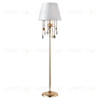 Торшер Crystal Lux Mercedes PT1 Gold/Color