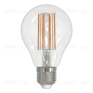 Лампа светодиодная филаментная (UL-00004870) Uniel E27 17W 3000K прозрачная LED-A70-17W/3000K/E27/CL PLS02WH