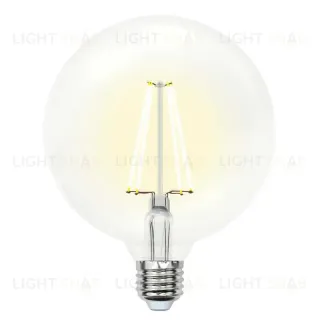 Лампа светодиодная филаментная (UL-00004860) Uniel E27 15W 3000K прозрачная LED-G125-15W/3000K/E27/CL PLS02WH