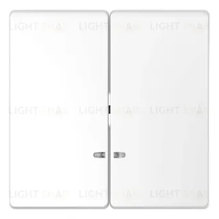 Клавиша двойная Schneider Electric Merten D-Life MTN3420-6035