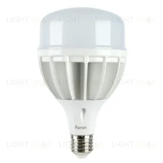 Лампа светодиодная Feron E27-E40 60W 6400K Цилиндр Матовая LB-65 25782