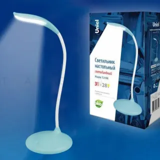 Настольная лампа (UL-00004140) Uniel TLD-558 Blue/LED/280Lm/5000K/Dimmer