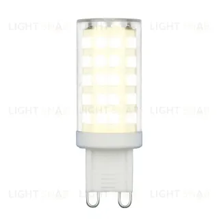 Лампа светодиодная (UL-00006488) Uniel G9 9W 3000K прозрачная LED-JCD-9W/3000K/G9/CL GLZ09TR