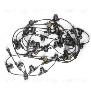Гирлянда (UL-00006441) Uniel Belt-Light 220V UDL-K111 80/E27/20M IP65 BLACK BELT-LIGHT