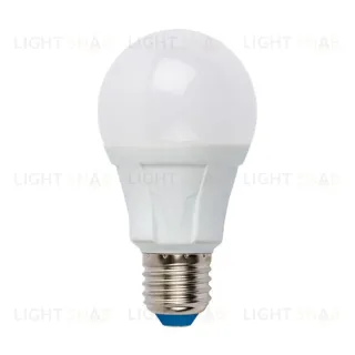 Лампа светодиодная диммируемая (UL-00004289) Uniel E27 12W 4000K матовая LED-A60 12W/4000K/E27/FR/DIM PLP01WH