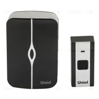 Звонок беспроводной (UL-00006434) Uniel UDB-015W-R1T1-36S-100M-WH/BL