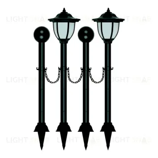 Светильник на солнечных батареях (UL-00003132) Uniel Фонари USL-S-181/PT720 Lantern Set02