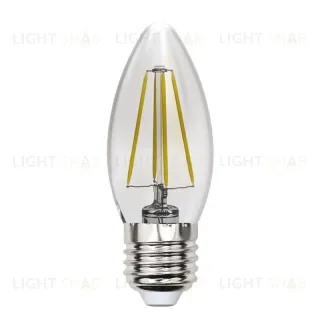 Лампа светодиодная филаментная (UL-00005901) Uniel E27 13W 3000K прозрачная LED-C35-13W/3000K/E27/CL PLS02WH