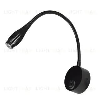 Бра (UL-00004240) Uniel ULT-F22-3W/4000K IP20 Black