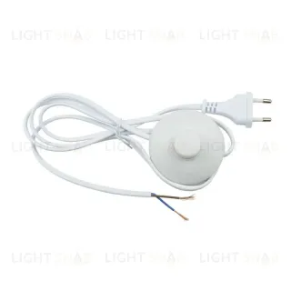 Шнур сетевой с вилкой и выключателем (UL-00004434) Uniel UCX-C20/02A-170 White