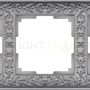 Рамка Werkel Antik на 3 поста матовый хром WL07-Frame-03 4690389145681