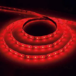 Светодиодная лента Feron 4,8W/m 60LED/m 2835SMD красный 5M LS603 27672
