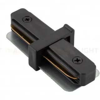 Коннектор прямой Denkirs DK Track Black TR1101-BK