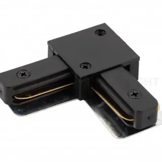 Коннектор L-образный Denkirs DK Track Black TR1102-BK