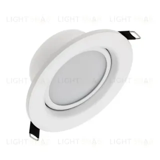 Встраиваемый светодиодный светильник Arlight LTD-80WH 9W Warm White 018043