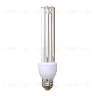 Лампа ультрафиолетовая бактерицидная (UL-00007271) Uniel E27 25W прозрачная ESL-PLD-25/UVCB/E27/CL