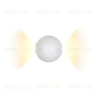 Настенный светодиодный светильник iLedex Rainbow ZD8168-6W WH