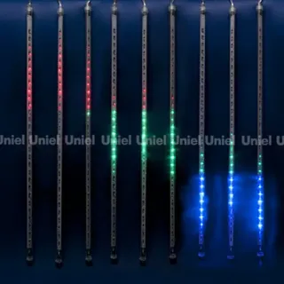 Уличная светодиодная гирлянда (11122) Uniel занавес Падающие звезды 220V разноцветный ULD-E2405-240/DTK MULTI IP44 METEOR