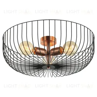 Потолочная люстра Lussole LOFT BROOKS GRLSP-8250