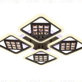 Потолочная светодиодная люстра Ambrella Light Acrylica Ice FA287
