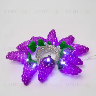 Светодиодная гирлянда Uniel Виноград (UL-00003392) белый ULD-S0400-010/STB/2AA White IP20 Grapes