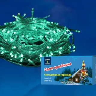 Светодиодная гирлянда  Uniel (UL-00005760) зеленый ULD-S0500-050/DTA Green IP20