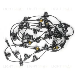 Уличная гирлянда Uniel (UL-00007150) черный UDL-K121 10/E27/5M 5C IP65 Black Belt-Light