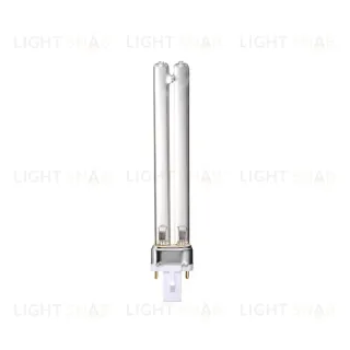 Лампа ультрафиолетовая бактерицидная Uniel (UL-00007440) G23 9W матовая ESL-PL-9/UVCB/G23/CL
