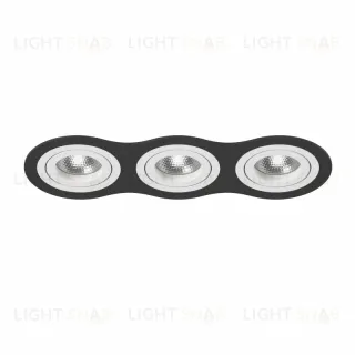 Встраиваемый светильник Lightstar INTERO 16 i637060606 (217637+217606+217606+217606)