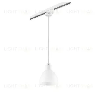 Трековый светильник Lightstar Track 1 white L1T865016 (865016+592006)