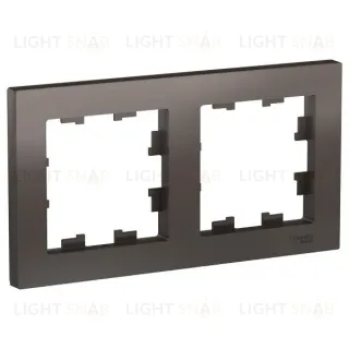 Рамка 2-постовая Schneider Electric Atlas Design ATN000602
