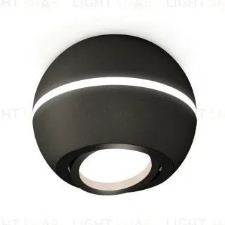 Накладной поворотный светильник с дополнительной подсветкой Ambrella Light Techno XS1102020 (C1102, N7002)
