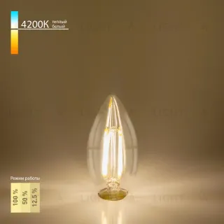 Филаментная светодиодная лампа Elektrostandard Dimmable E14 5W 4200K 4690389050701