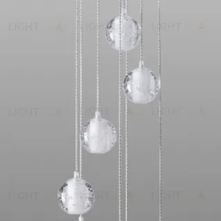 Подвесная люстра Crystal Lux Gaspar GASPAR SP9 D300 WHITE